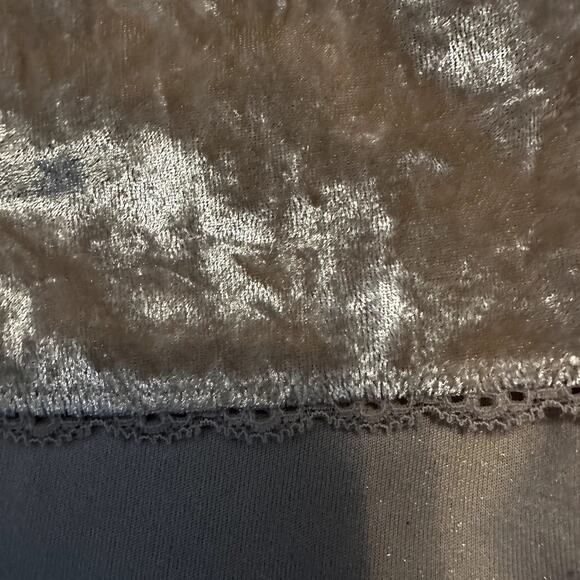 Danskin Velvet Intimated Lounge Sleep Shorts Lace Hem Elastic Waist Baby Pink XS - Picture 2 of 4